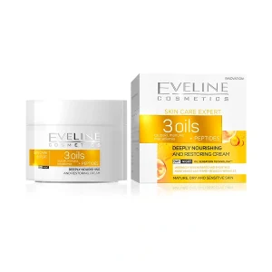 Skin Care Expert - 3 Oils Deeply Nourishing and Restoring Day/Night Cream