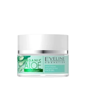 Organic Aloe + Collagen - Moisturizing & Mattifying Face Gel