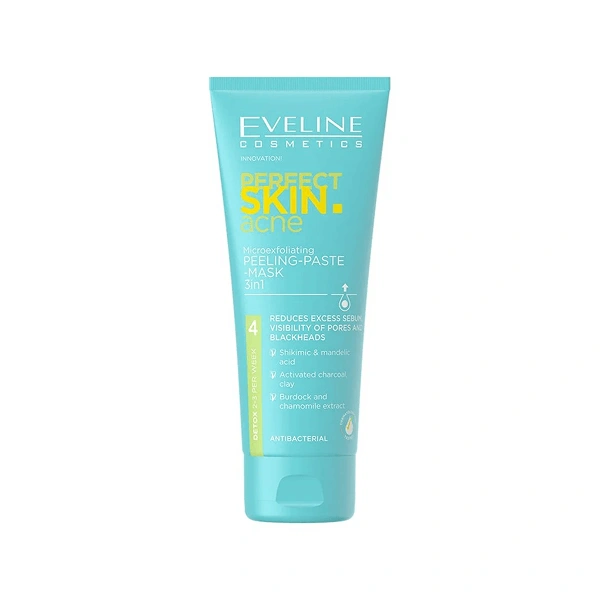 Perfect Skin Acne Micro-Exfoliating Peeling Paste Mask 3in1