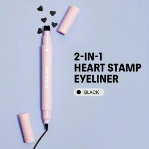 EVELINE eye liner & stamp 2 in1 black